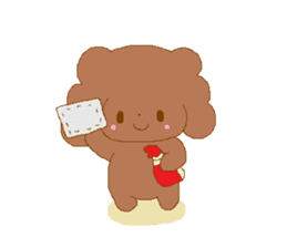 It is same as a toy poodle anytime sticker #2048835