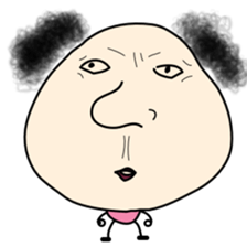 lovely & silly guy "Momoko" 1 sticker #2048934