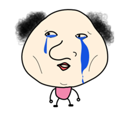 lovely & silly guy "Momoko" 1 sticker #2048937