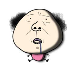 lovely & silly guy "Momoko" 1 sticker #2048939