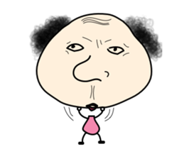 lovely & silly guy "Momoko" 1 sticker #2048941