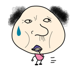 lovely & silly guy "Momoko" 1 sticker #2048942