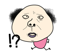 lovely & silly guy "Momoko" 1 sticker #2048943