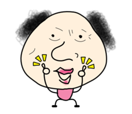 lovely & silly guy "Momoko" 1 sticker #2048946