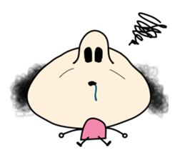 lovely & silly guy "Momoko" 1 sticker #2048949