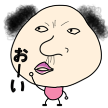 lovely & silly guy "Momoko" 1 sticker #2048955