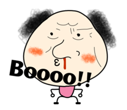 lovely & silly guy "Momoko" 1 sticker #2048958