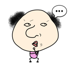 lovely & silly guy "Momoko" 1 sticker #2048968