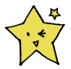 Cute Loose Star sticker #2049297