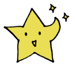 Cute Loose Star sticker #2049303