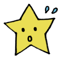 Cute Loose Star sticker #2049306