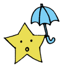 Cute Loose Star sticker #2049322