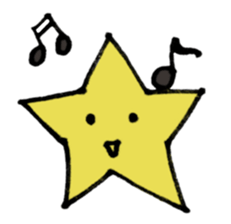 Cute Loose Star sticker #2049324