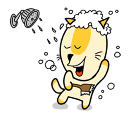 empty-headed cats No. 3 sticker #2049356