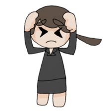 Life of the office lady sticker #2049374