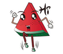 SuIKa-Man(Watermelon In Summer.) sticker #2049413