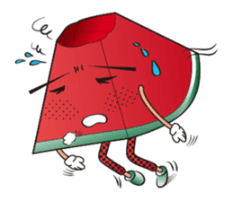 SuIKa-Man(Watermelon In Summer.) sticker #2049417