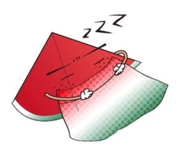SuIKa-Man(Watermelon In Summer.) sticker #2049419