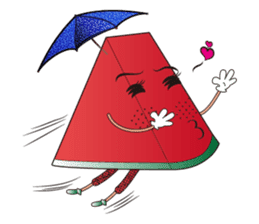 SuIKa-Man(Watermelon In Summer.) sticker #2049425