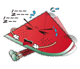 SuIKa-Man(Watermelon In Summer.) sticker #2049431