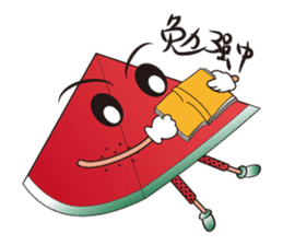 SuIKa-Man(Watermelon In Summer.) sticker #2049437