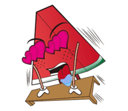 SuIKa-Man(Watermelon In Summer.) sticker #2049438