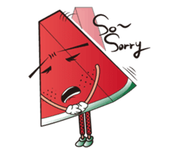 SuIKa-Man(Watermelon In Summer.) sticker #2049441