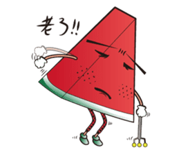 SuIKa-Man(Watermelon In Summer.) sticker #2049444