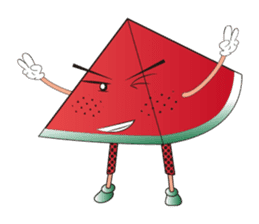 SuIKa-Man(Watermelon In Summer.) sticker #2049447