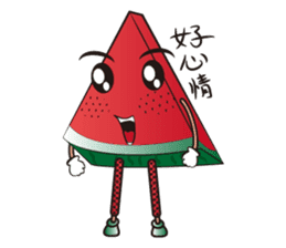 SuIKa-Man(Watermelon In Summer.) sticker #2049448