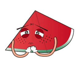 SuIKa-Man(Watermelon In Summer.) sticker #2049450