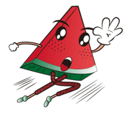 SuIKa-Man(Watermelon In Summer.) sticker #2049451