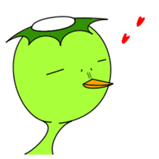 kappa wearing a wig sticker #2049864