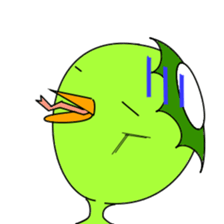 kappa wearing a wig sticker #2049865