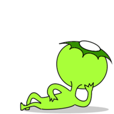 kappa wearing a wig sticker #2049875