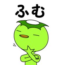 kappa wearing a wig sticker #2049887