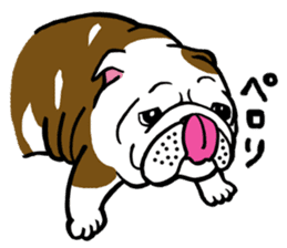 The slack bulldog SENBEI sticker #2050228