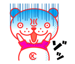 Double-face Bear sticker #2050496