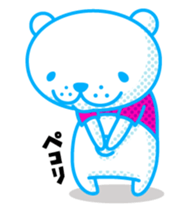 Double-face Bear sticker #2050507