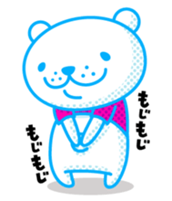 Double-face Bear sticker #2050513