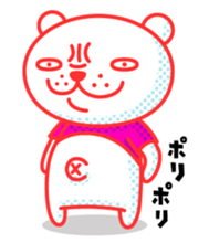 Double-face Bear sticker #2050514