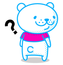 Double-face Bear sticker #2050521