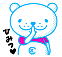 Double-face Bear sticker #2050525