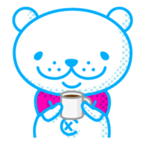 Double-face Bear sticker #2050527