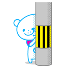 Double-face Bear sticker #2050531