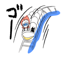 Little Red Riding Hood and Puu sticker #2050771