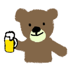 Masa of the bear sticker #2051324