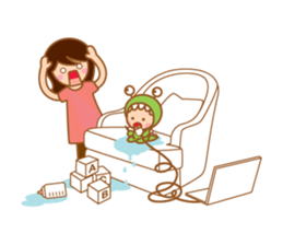 Little Monster Family sticker #2051364