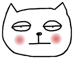 mr.cat and bear sticker #2051546