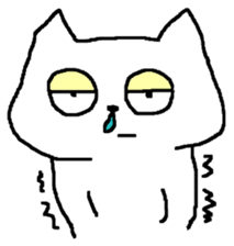 mr.cat and bear sticker #2051547